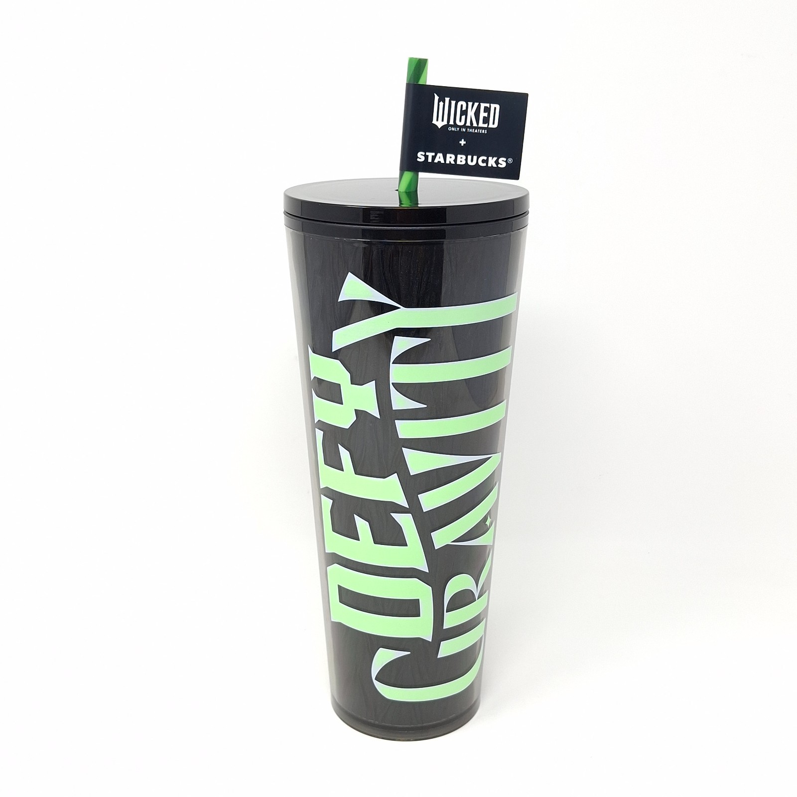 Starbucks Wicked Defy Gravity Glow In The Dark Cup Tumbler 24oz Elphaba 2024