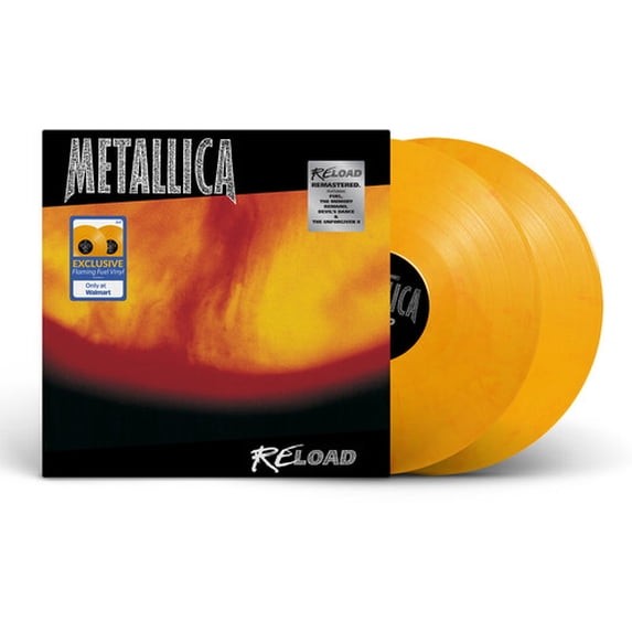 Metallica Reload 2 LP Vinyl Record Album (No Import Fees, USA Warehouse)