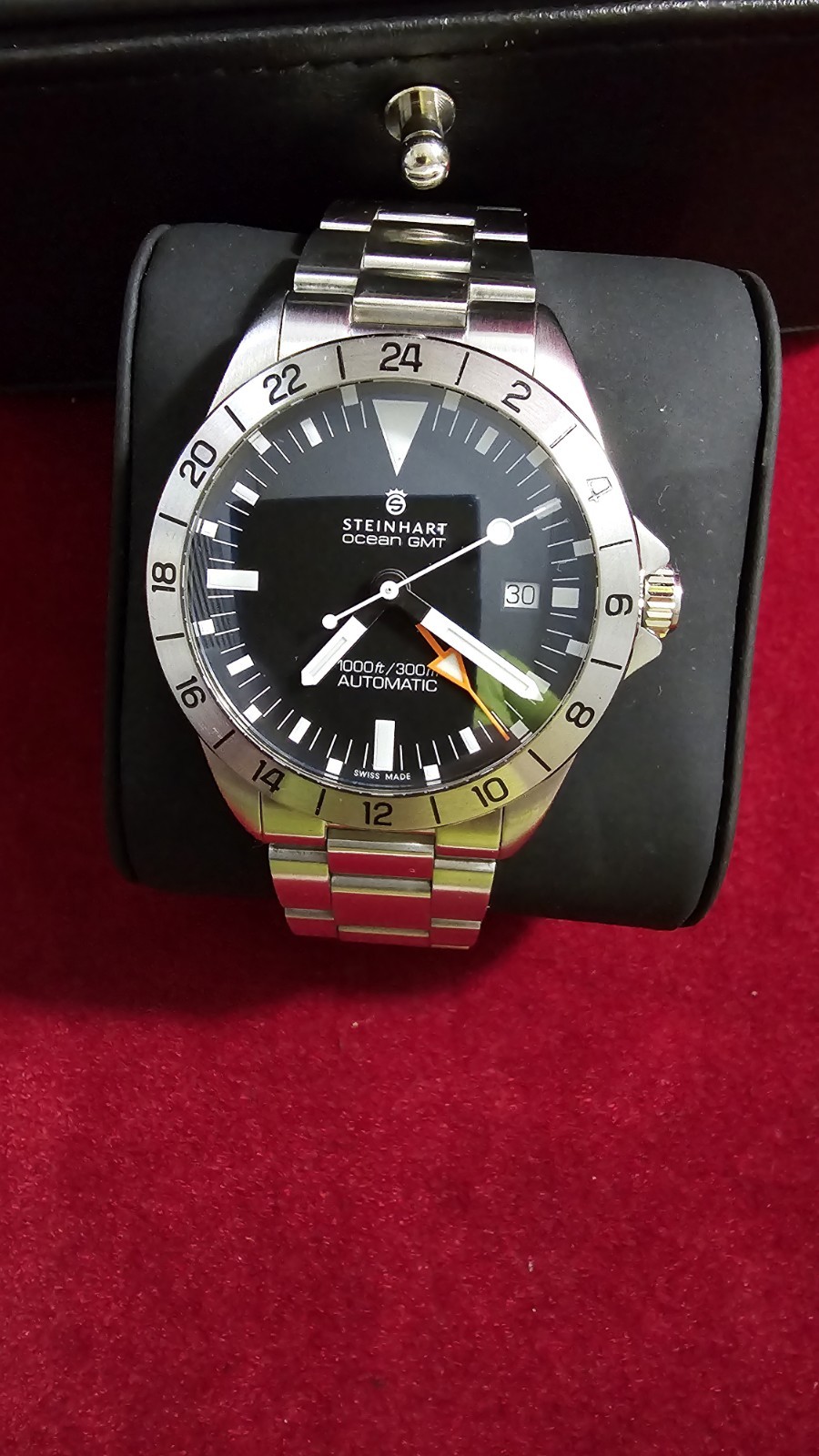 STEINHART OCEAN ONE VINTAGE GMT DIVER WATCH GMT 42mm