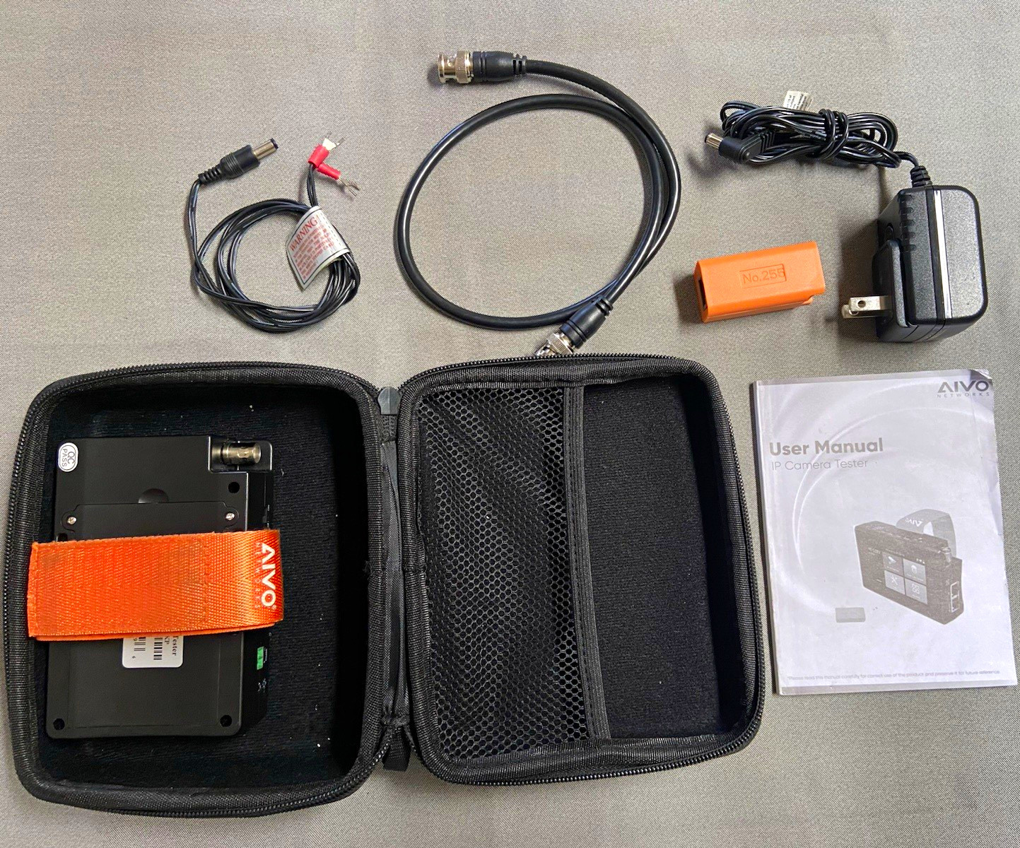 AIVO AIVO-40T4KP All-In-One CCTV Tester 4in 800x480 Ethernet 12V Out AIVO AIVO-40T4KP All-In-One CCTV Tester 4in 800x480 Ethernet 12V Out