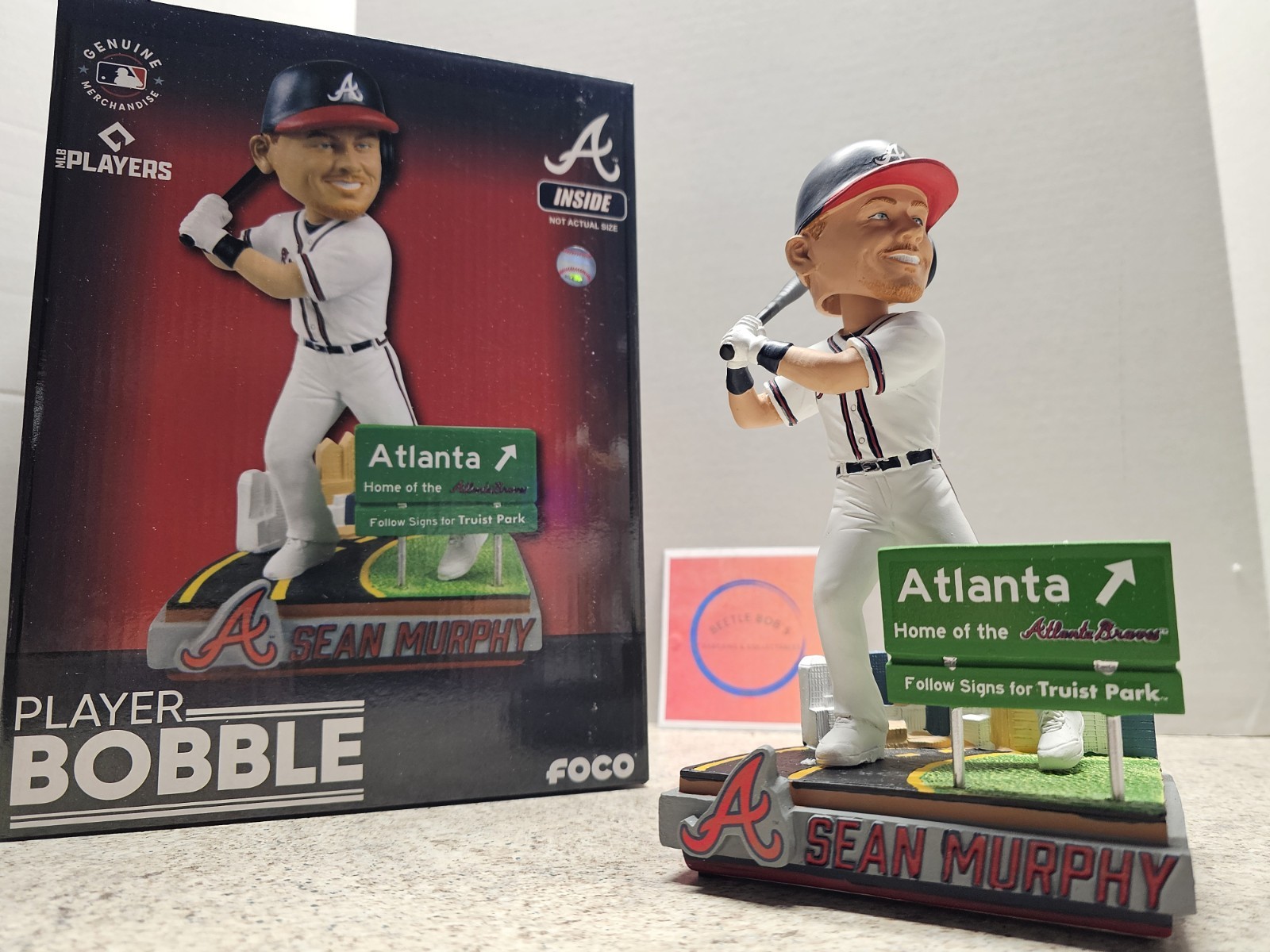 Sean Murphy Atlanta Braves MLB 2023 #41/72 FOCO Bobblehead NIB