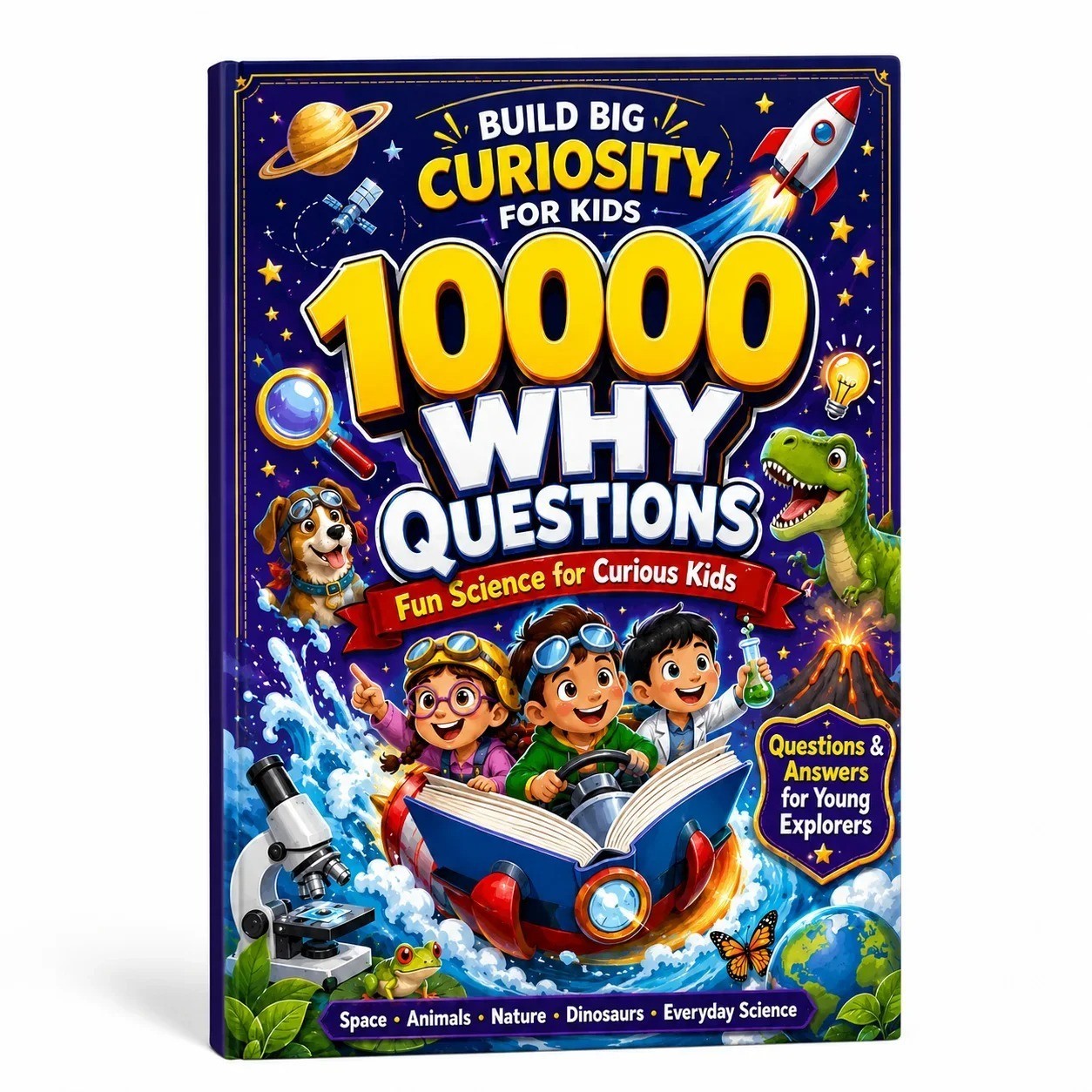 Building the Ultimate Brain: 100000 Whys – Fun and Joyful Science for Kids