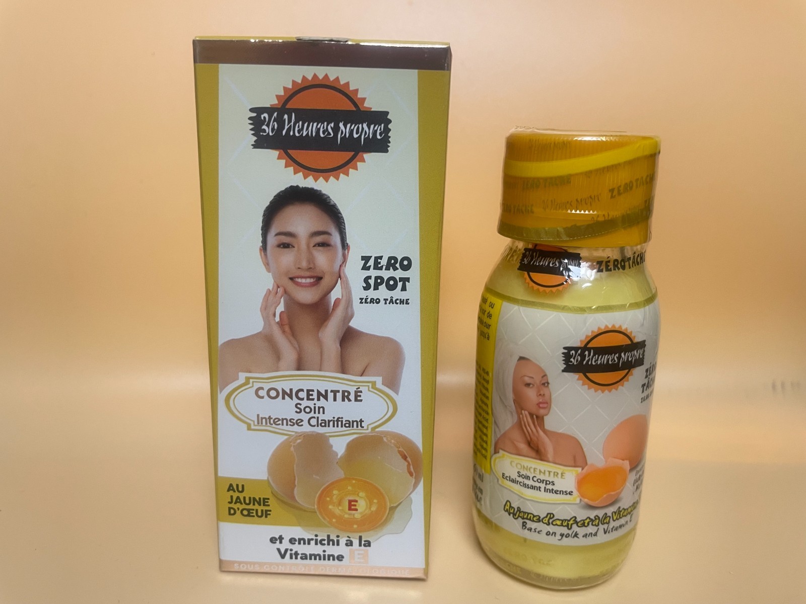 36 Heures egg yolk Propre Zero Tache serum 1 piece Exp 2029