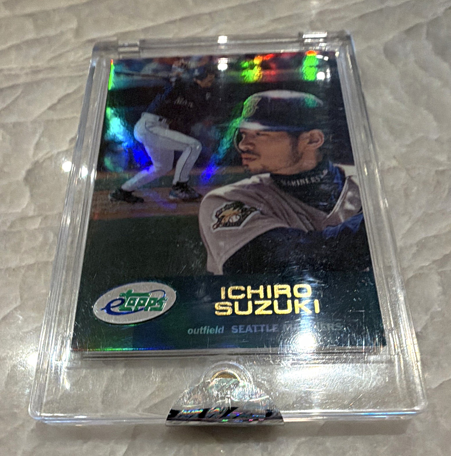 Topps 2001 eTopps Inaugural Edition Ichiro Suzuki RC #100 Seattle Mariners