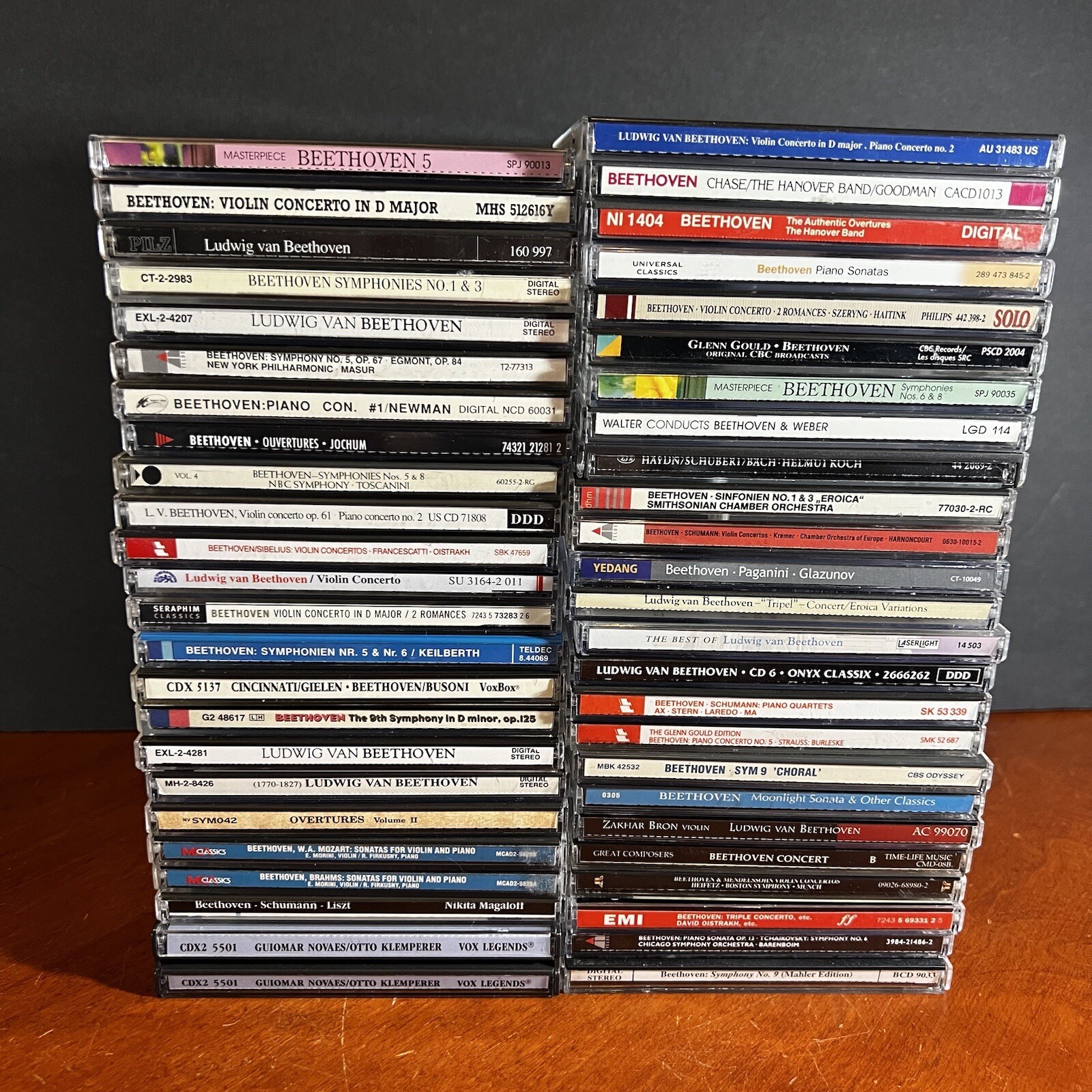 Lot: 44 Ludwig van Beethoven CD Symphonies Violin Concerto Overtures Glenn Gould Lot: 44 Ludwig van Beethoven CD Symphonies Violin Concerto Overtures Glenn Gould