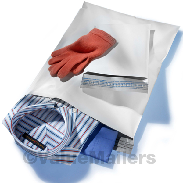 2000 - 7.5x10.5 WHITE POLY MAILERS ENVELOPES BAGS