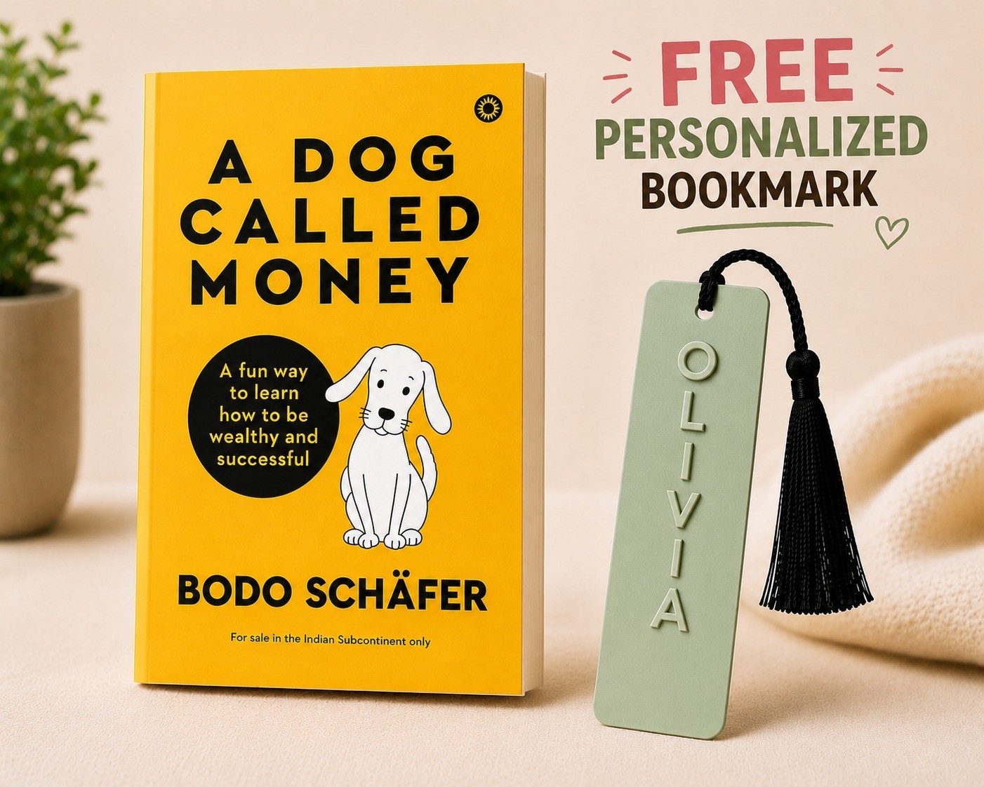 A Dog Called Money Bodo Schäfer PB Wealth & Success + Free Personalized Bookmark