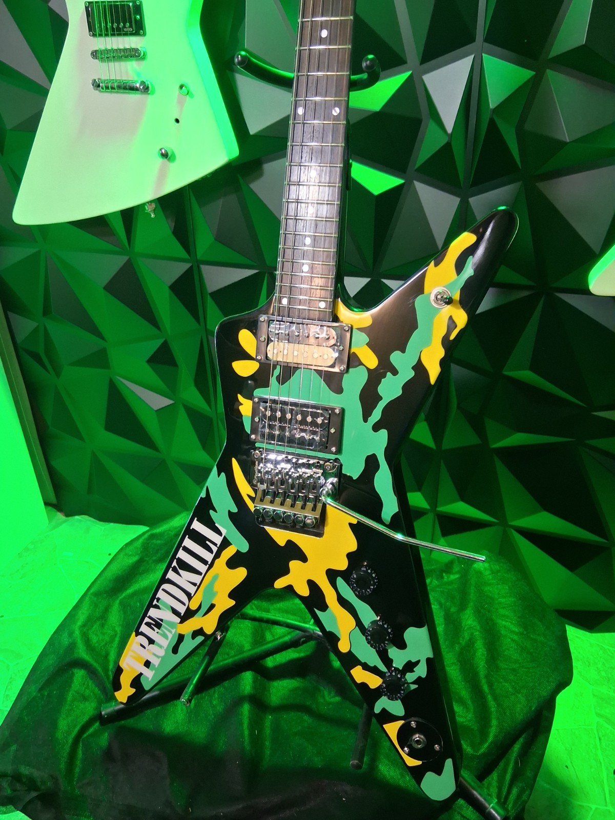 Firefly Dime Trendkill Dimebag Camo 6 String Electric