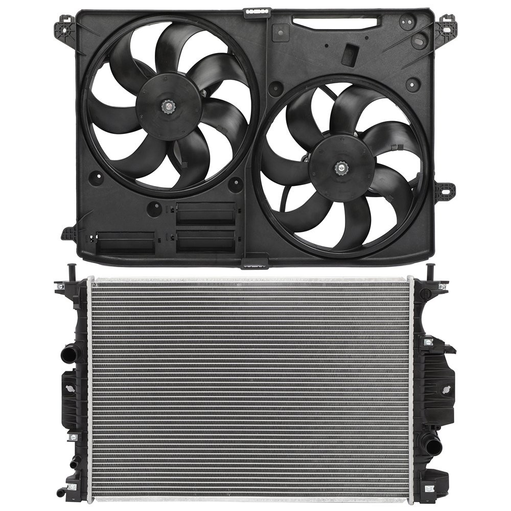 For 2013 2014 2015 2016 2017 2018 Ford Fusion New Cooling Fan & Radiator Kit For 2013 2014 2015 2016 2017 2018 Ford Fusion New Cooling Fan & Radiator Kit