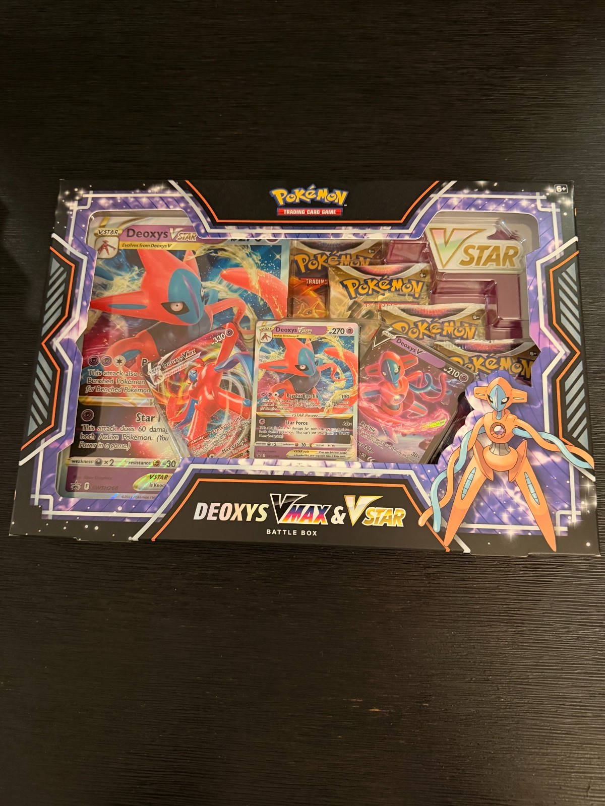 Pokemon Deoxys VMAX & VSTAR Battle Box SEALED