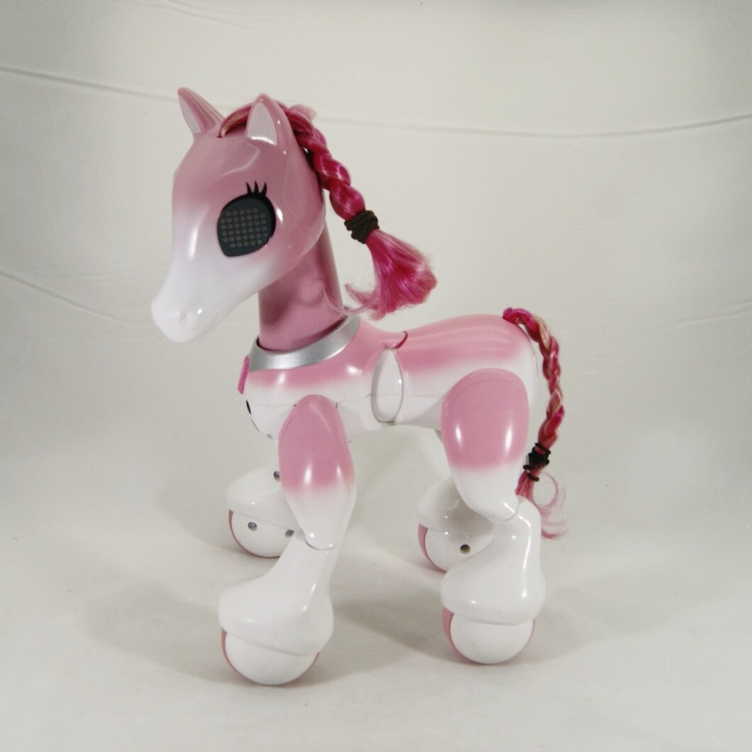 Zoomer Show Pony Pink Interactive Horse only - without Accessories - Spin Master Zoomer Show Pony Pink Interactive Horse only - without Accessories - Spin Master