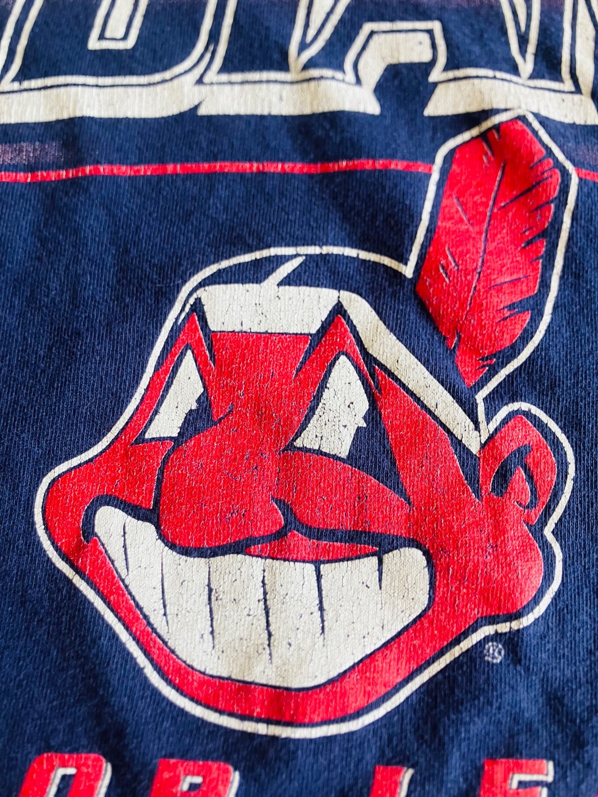 Vintage 1998 Cleveland Indians Chief Wahoo SS Shirt Belton Sz L Tribe MLB Vintage 1998 Cleveland Indians Chief Wahoo SS Shirt Belton Sz L Tribe MLB
