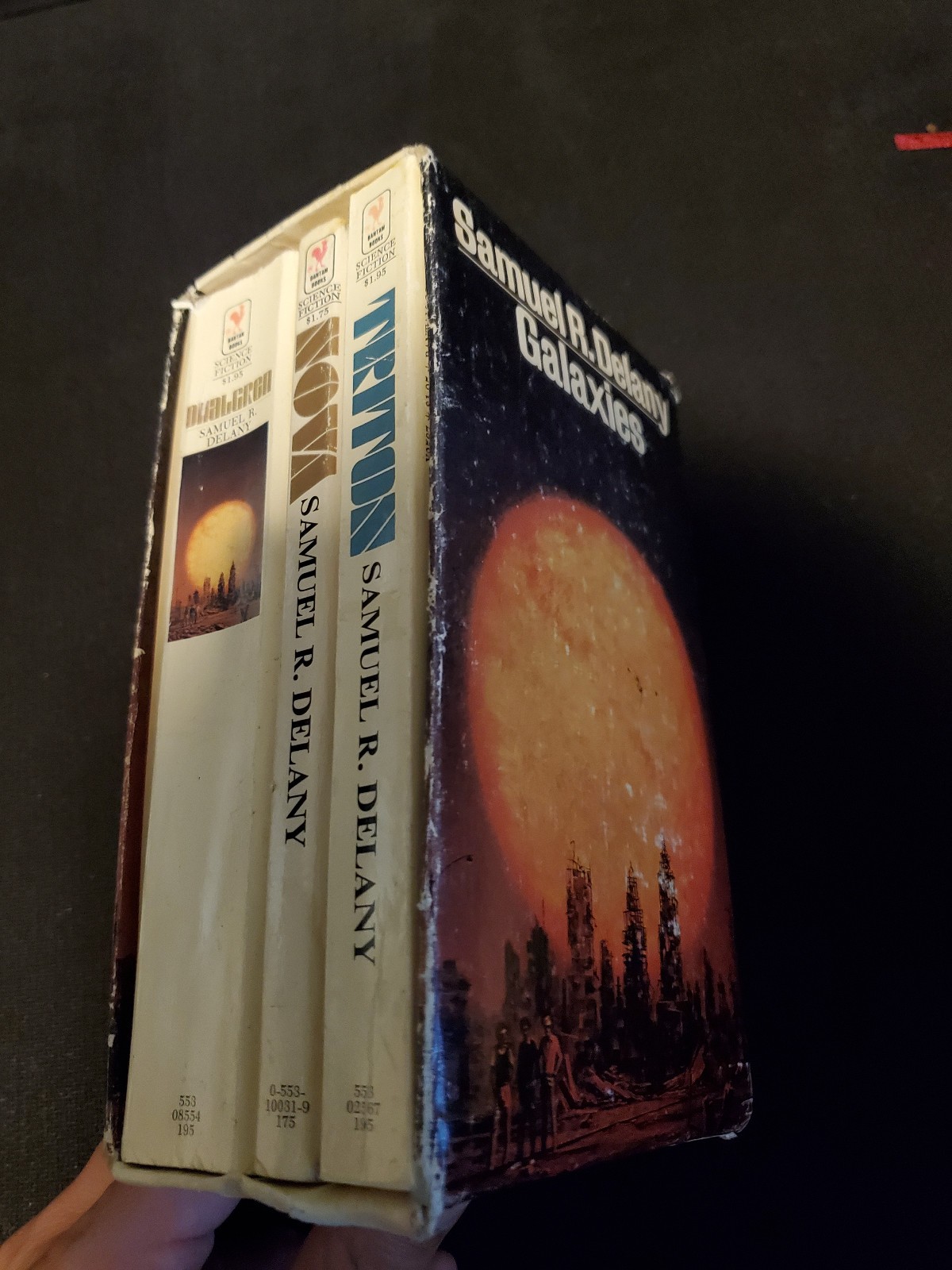 Samuel R. Delany Galaxies - Vintage - Box Set - Rare - Triton - Nova - Dhalgren