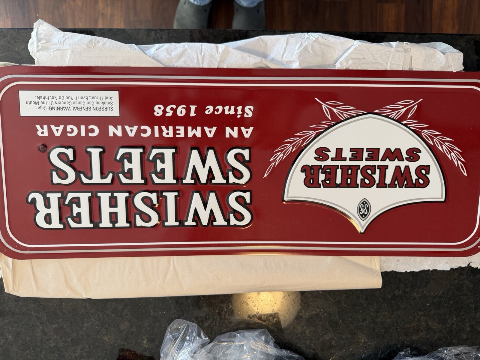 Swisher Sweets Cigars Since 1958 Metal Sign 24 Swisher Sweets Cigars Since 1958 Metal Sign 24