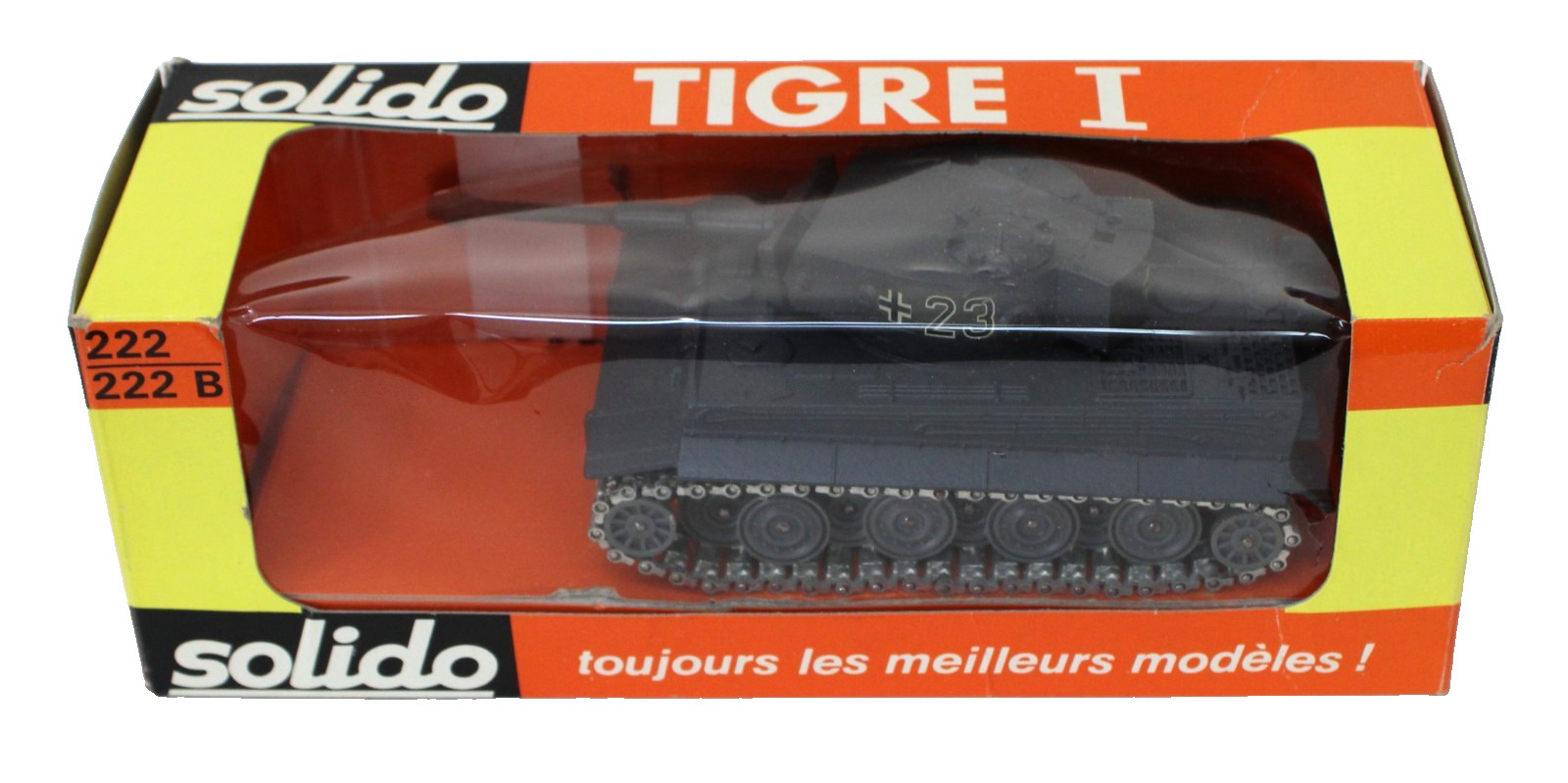 Vintage Solido 222 Military 1:50 Tigre (Tiger) I Tank Mint/ Boxed France Vintage Solido 222 Military 1:50 Tigre (Tiger) I Tank Mint/ Boxed France