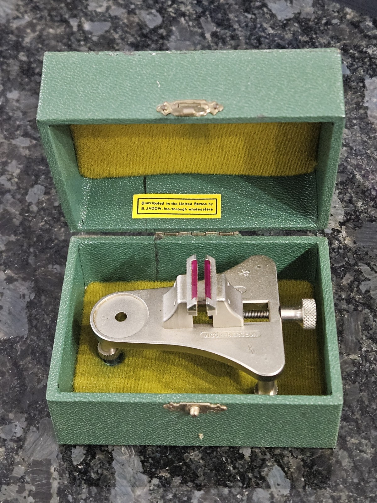Vintage BERGEON Vise Poising Tool # 2802