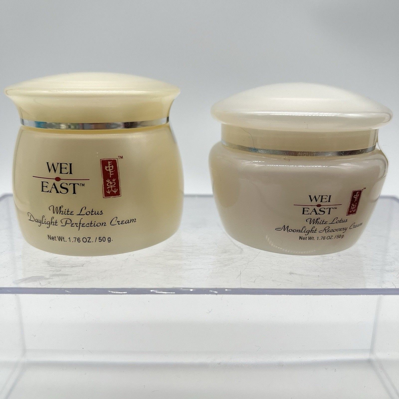 Wei East White Lotus Daylight Perfection & Moonlight Recovery Cream Set 1.75 oz