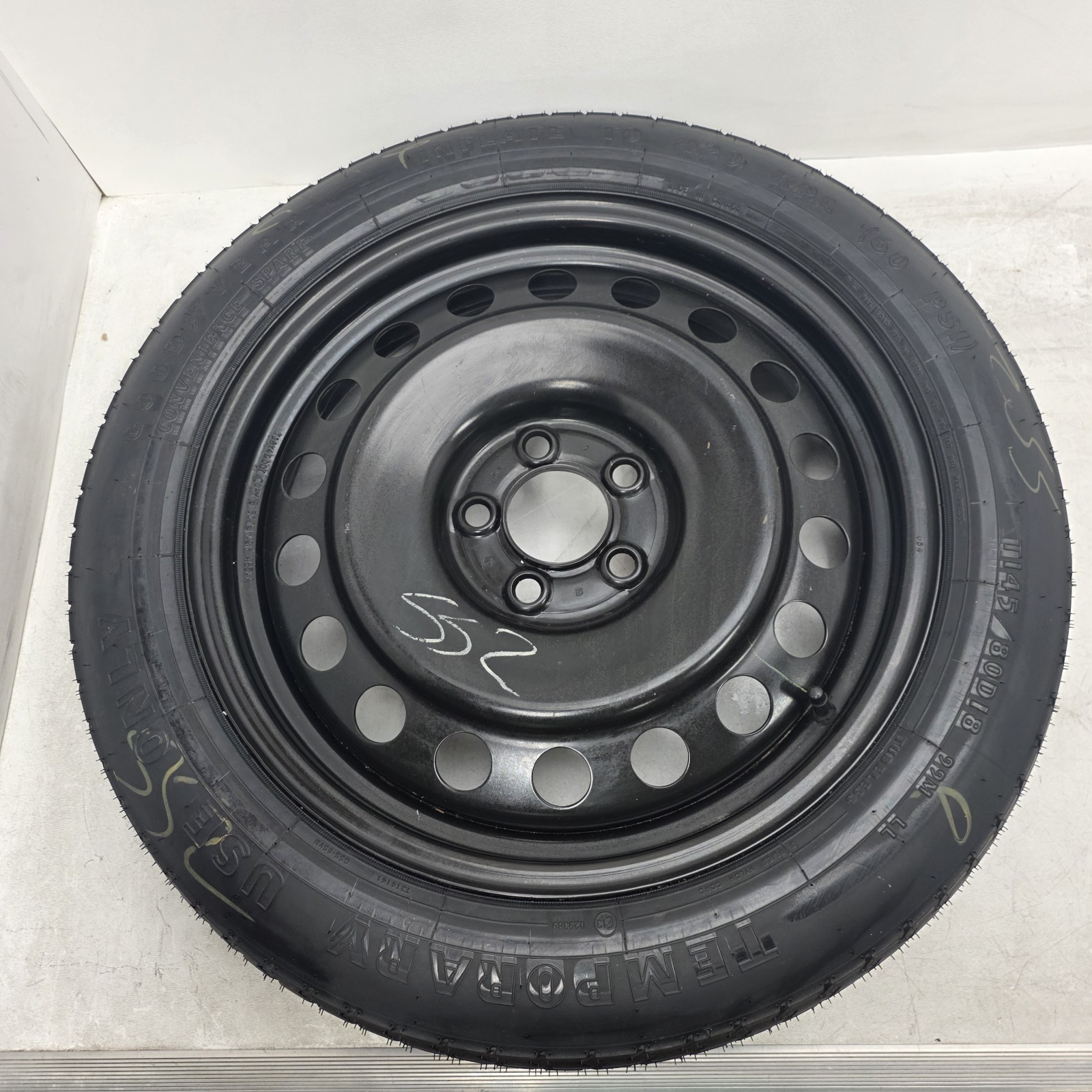 2006 - 2025 Dodge Charger Challenger Spare Tire OEM T145/80D18 