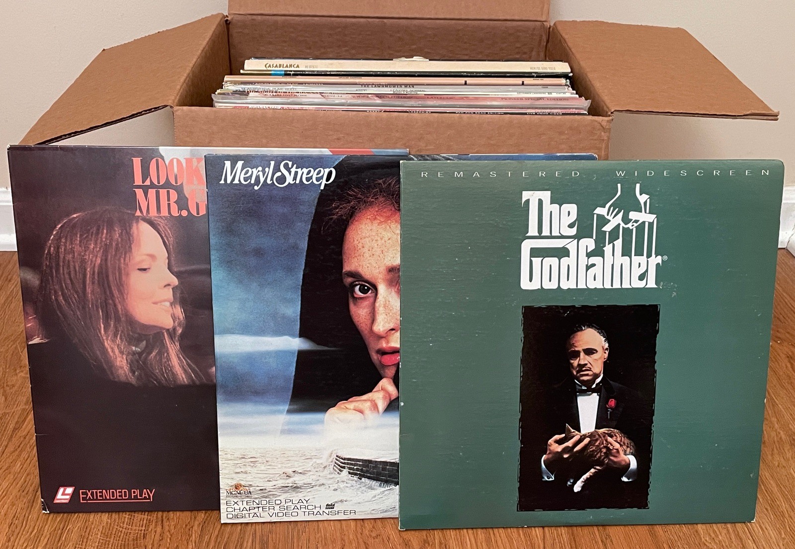 LOT of 31 Laserdisc titles VIDEO DISCS — MOVIES DRAMA COMEDY ACTION COLLECTION