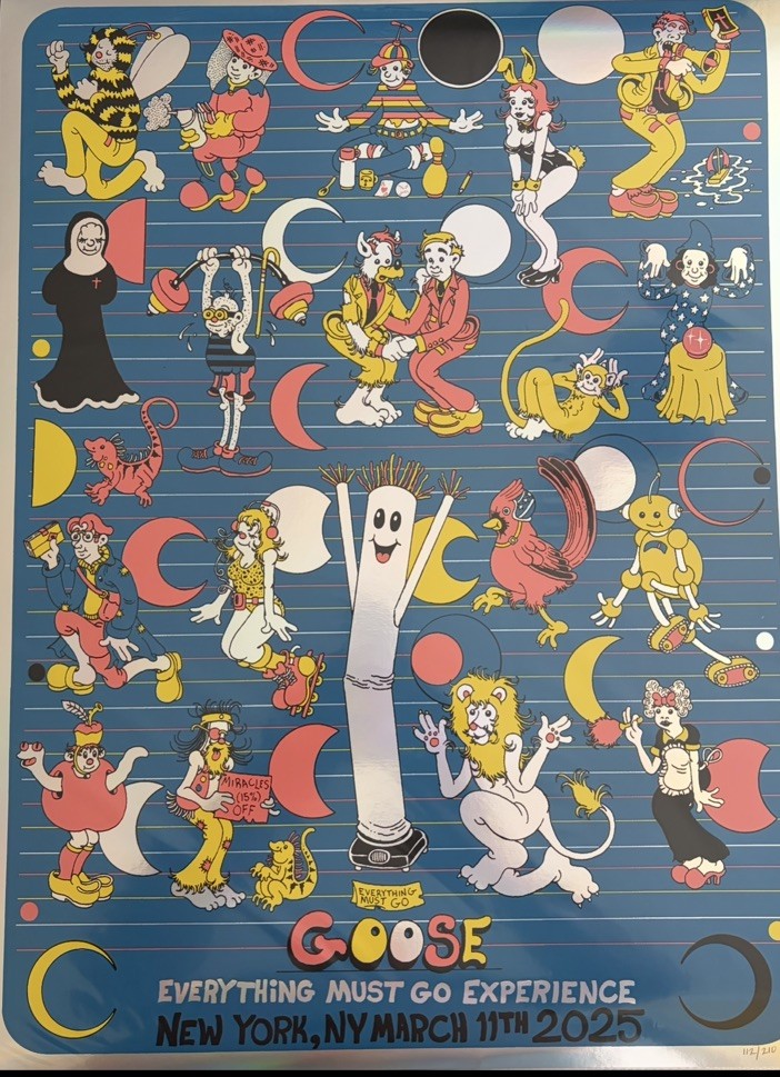 Goose Poster NYC- FOIL VARIANT Goose Poster NYC- FOIL VARIANT