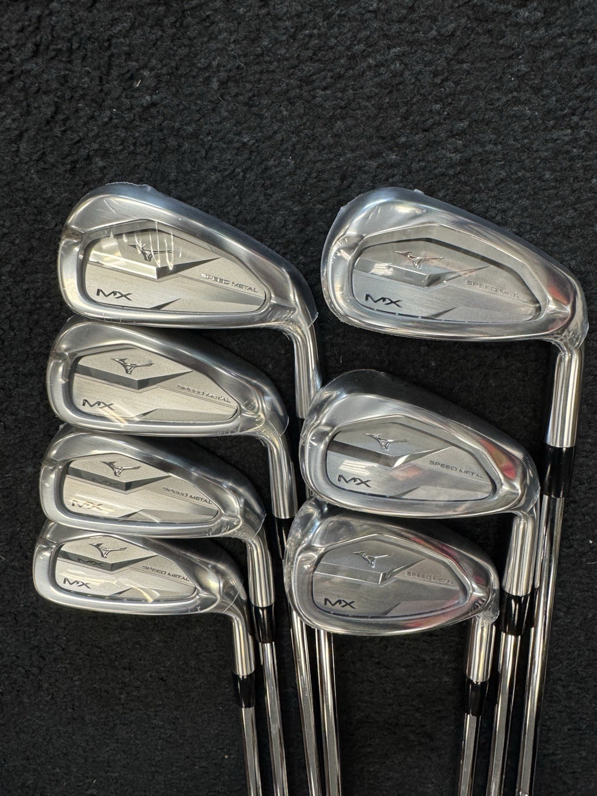 MIZUNO MX SPEED METAL IRON SET 5-PW,GW  /  KBS MAX 80 STIFF FLEX STEEL