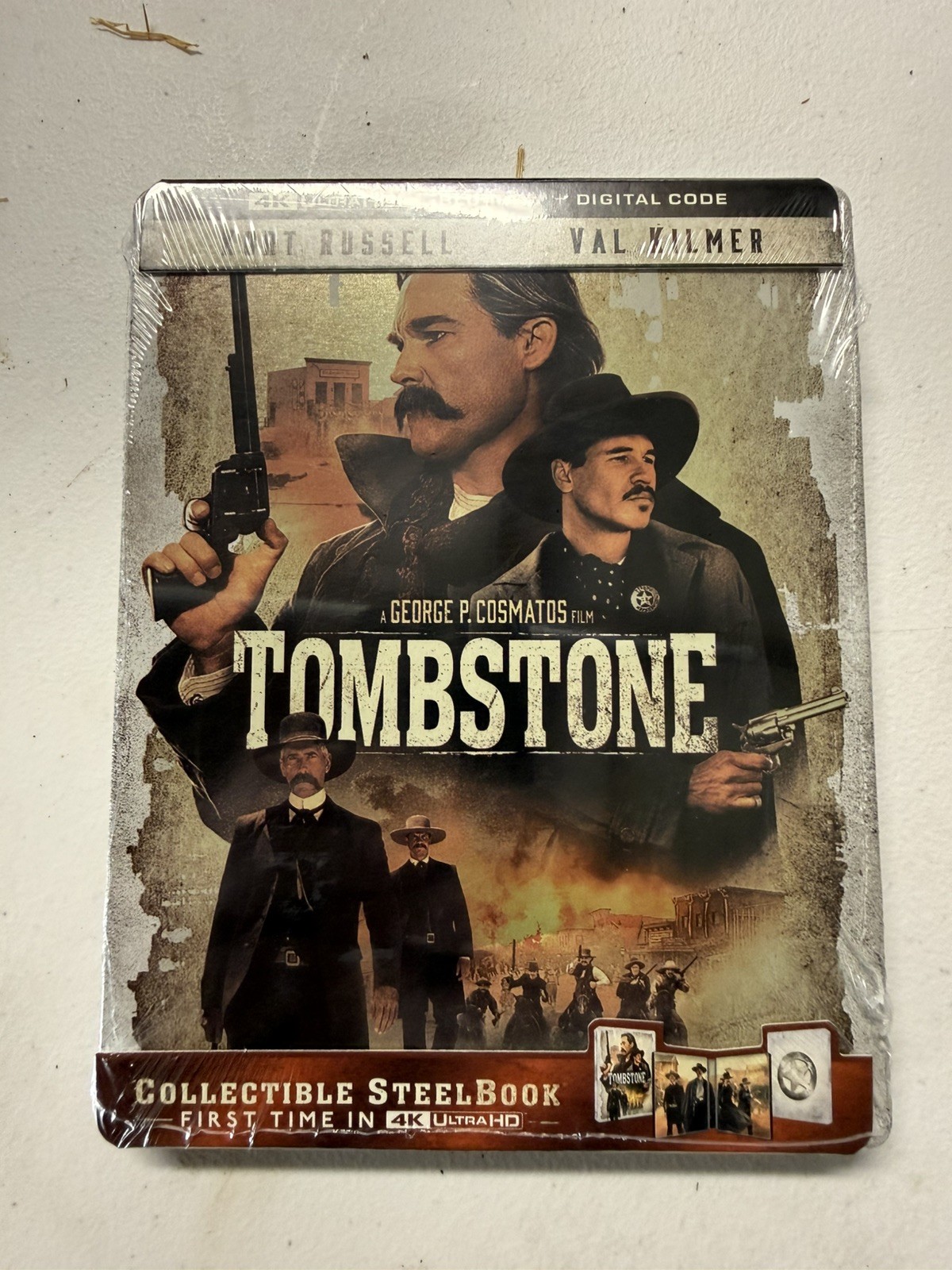 Tombstone 4K UHD + Blu-Ray + Digital Limited Edition US Steelbook With Protector Tombstone 4K UHD + Blu-Ray + Digital Limited Edition US Steelbook With Protector