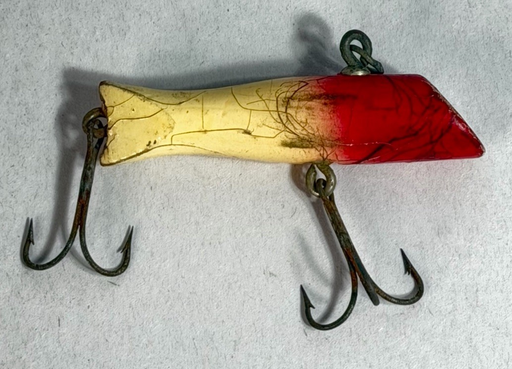 Vintage 1940\'s MAY WEST Fishing Lure 2 3/4\ Vintage 1940\'s MAY WEST Fishing Lure 2 3/4\