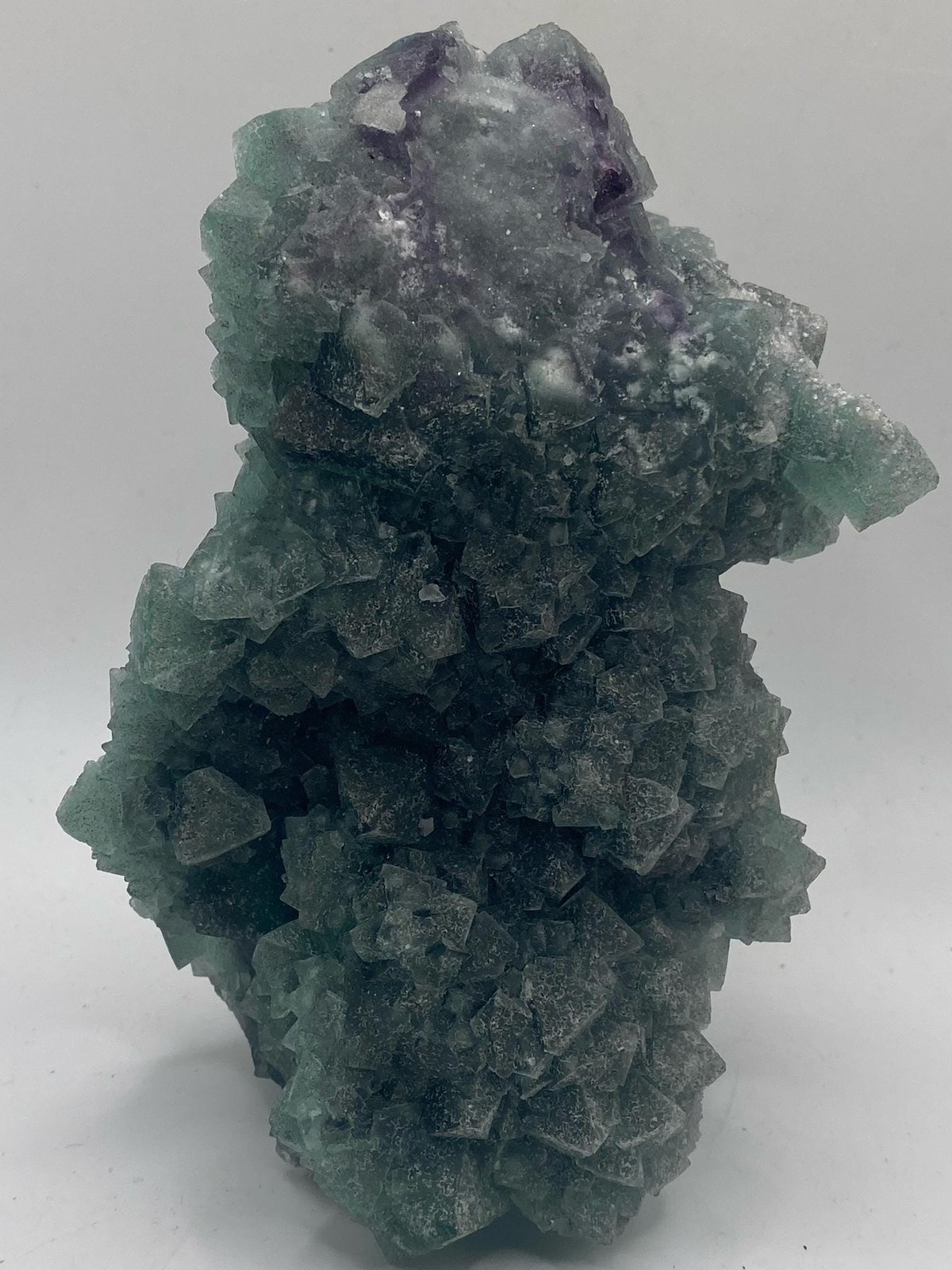 XL Octahedral Fluorite Crystal Cluster from Inner Mongolia See Video