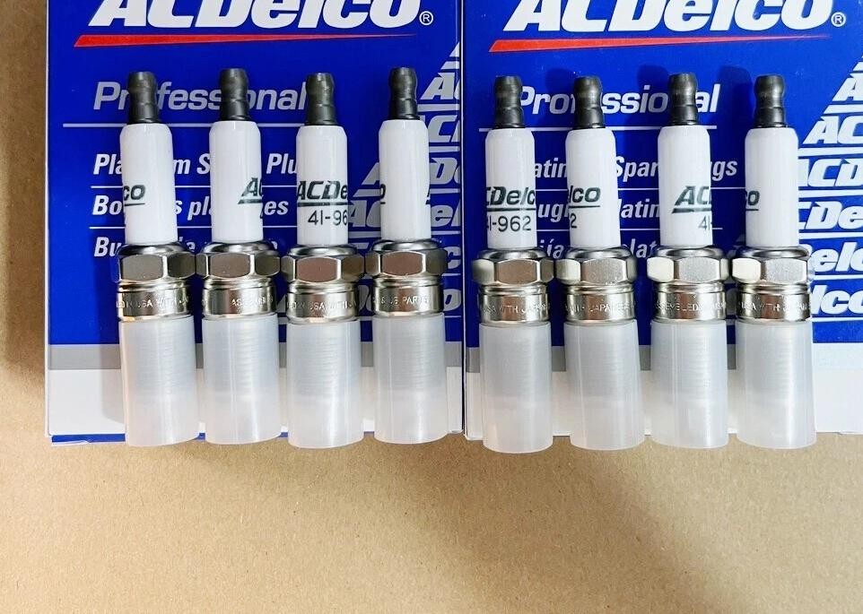 8PCS 41-962 Double Platinum Spark Plugs 19299585 Chevy GMC 4.8L 5.3L 6.0L V8