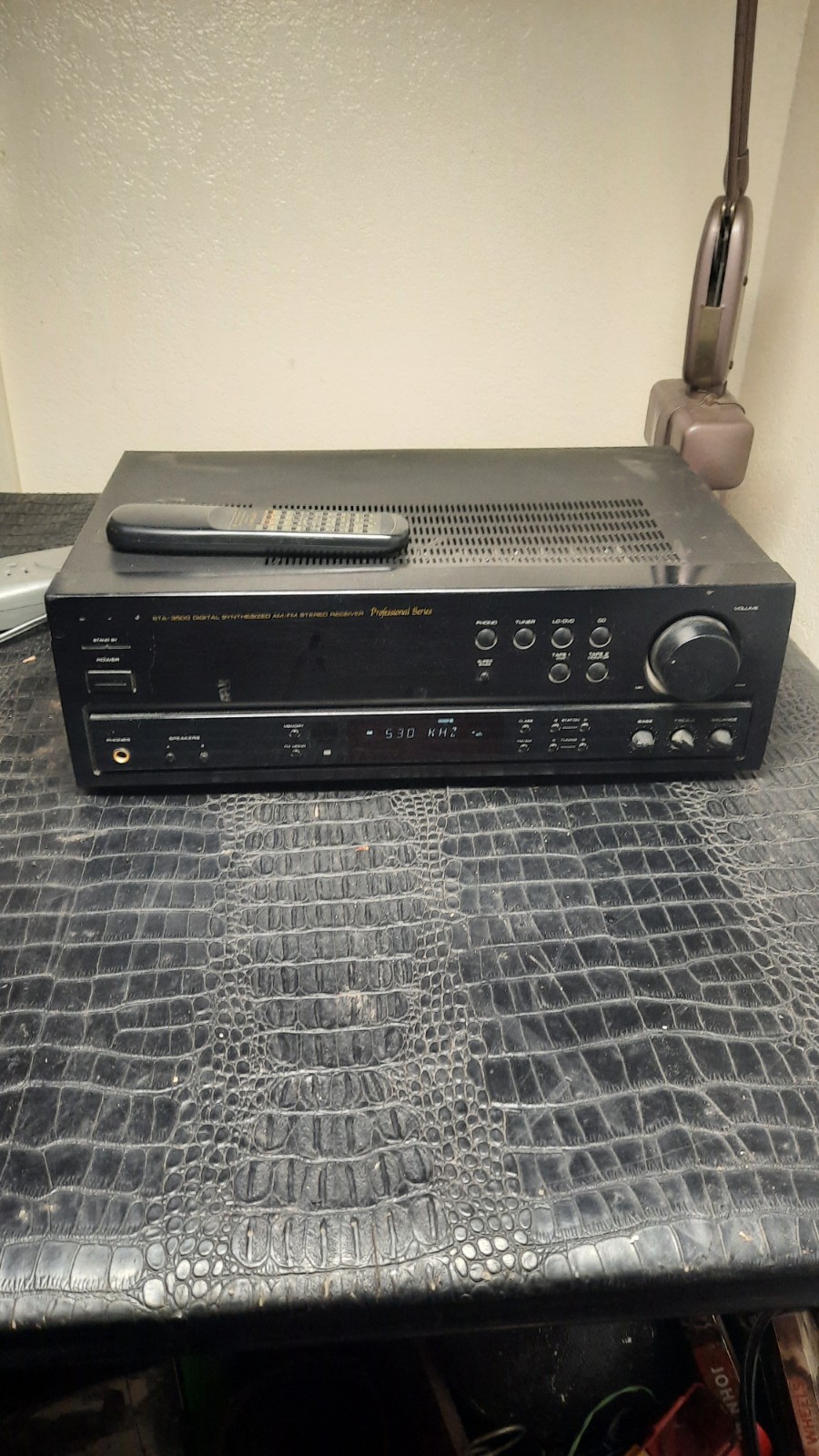 Optimus Sta-3500 Stereo Receiver Profesional Series (Works) Bundle W/remote