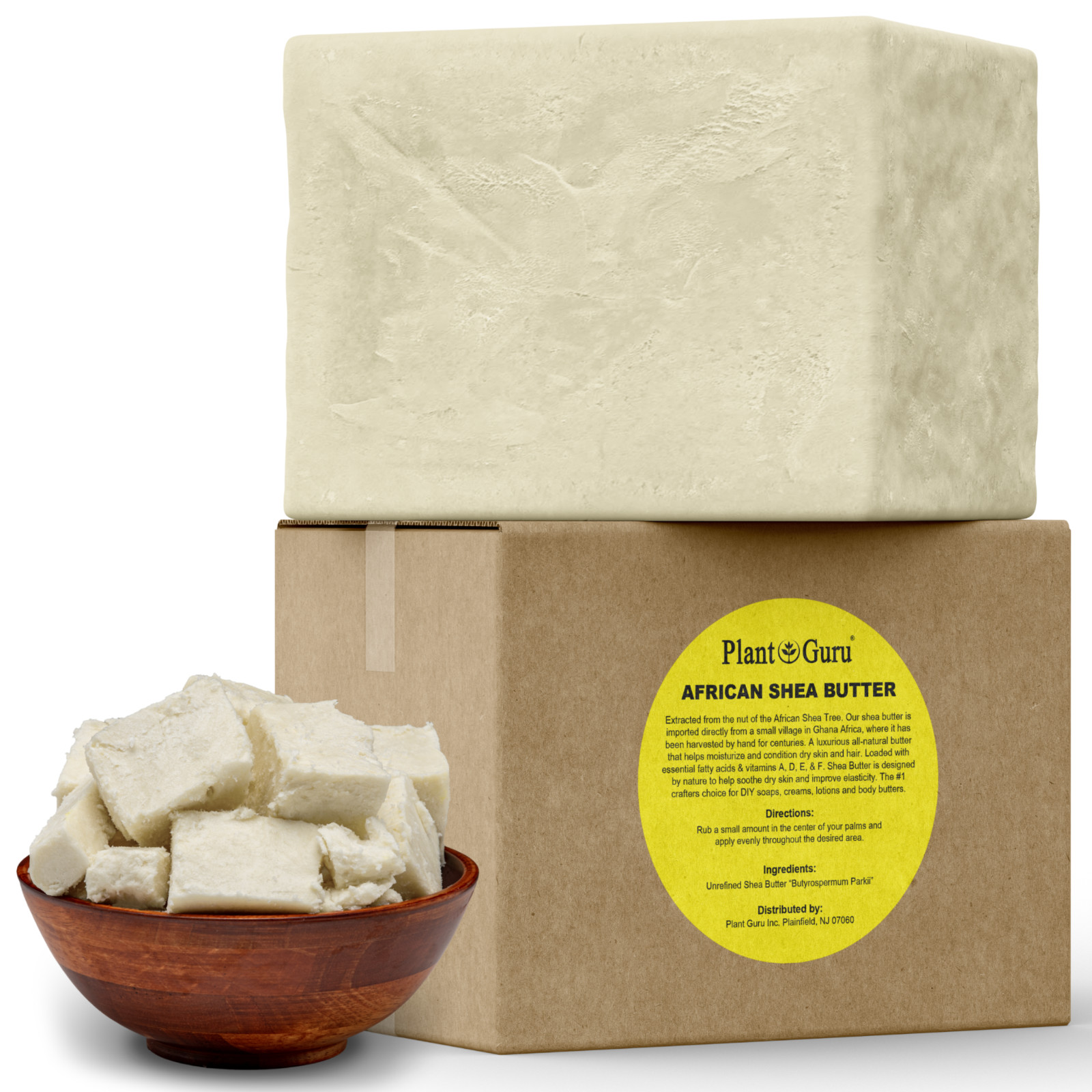 Raw African Shea Butter IVORY 100% Pure Natural Unrefined Organic Bulk Wholesale