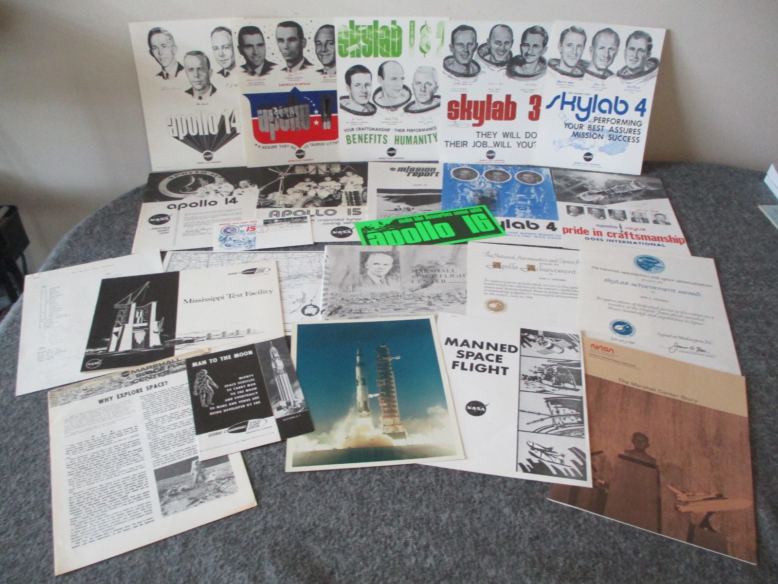 NASA MSFC EARLY APOLLO/SKYLAB/SHUTTLE-APOLLO 4 1st GEN PHOTO-MICHOUD/MAP+++READ NASA MSFC EARLY APOLLO/SKYLAB/SHUTTLE-APOLLO 4 1st GEN PHOTO-MICHOUD/MAP+++READ