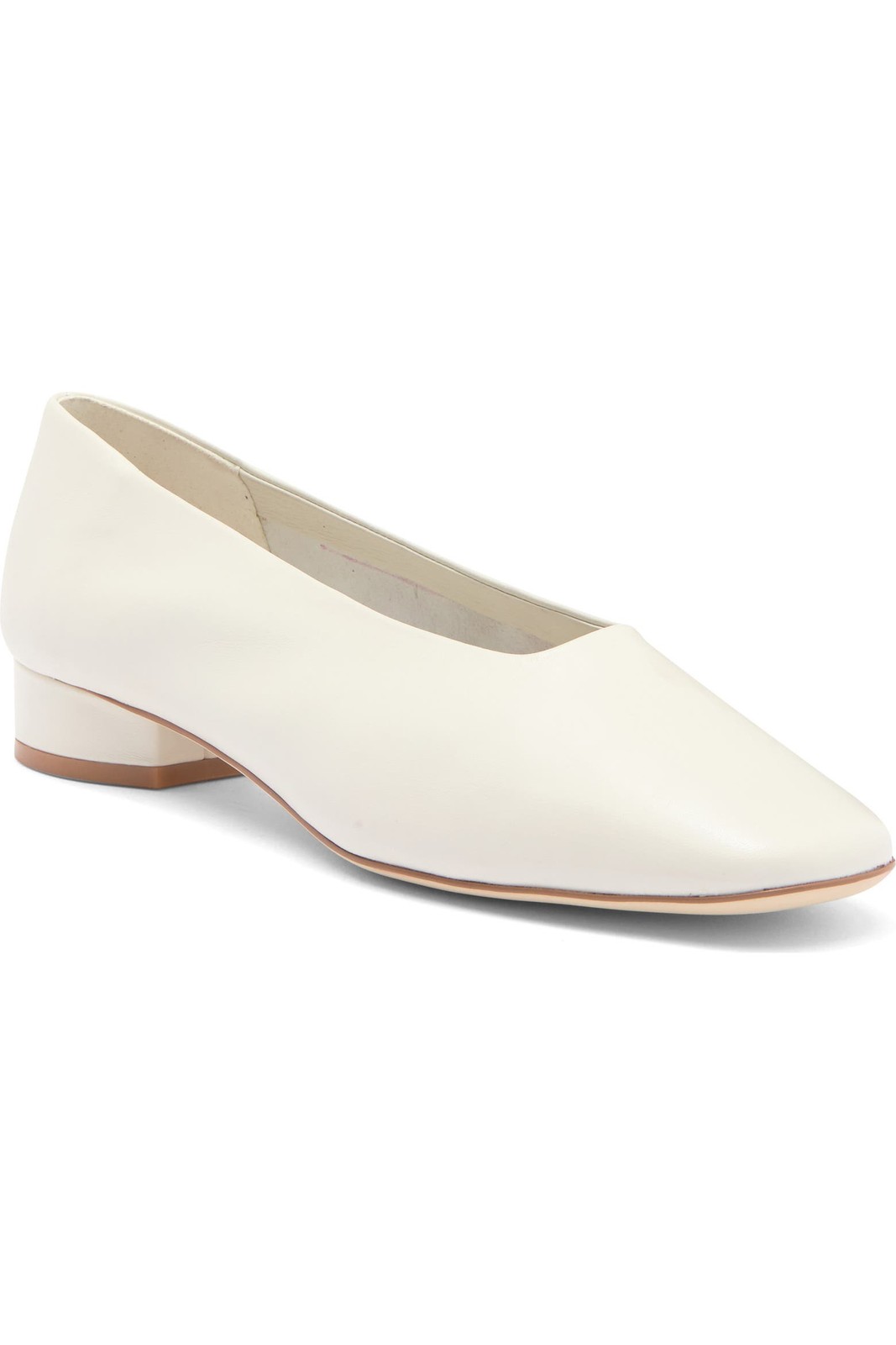 Jeffery Campbell White Leather Trustee Pump SZ 7 $150