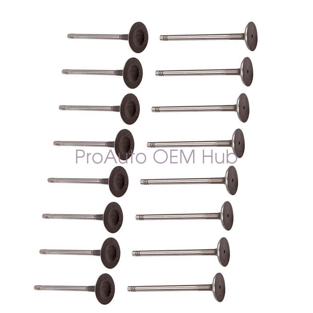16x OEM Quality Engine Valve Set 06D109601M 06D109611H For Audi A3 A4 Q5 VW 2.0