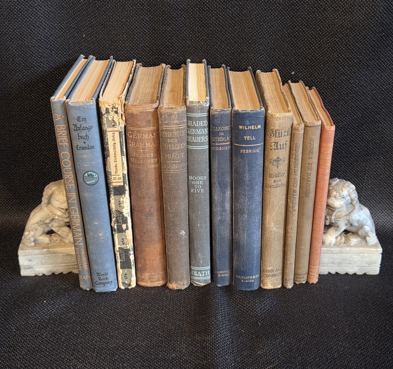 Antique & Vintage German Language Book Lot – 12 Volumes (Early 1900s)