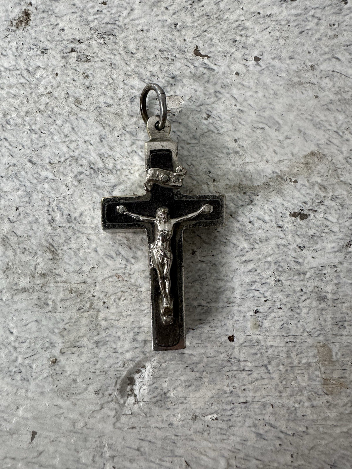 Vintage European Reliquary Religious Crucifix Cross Pendant Rare Vintage European Reliquary Religious Crucifix Cross Pendant Rare