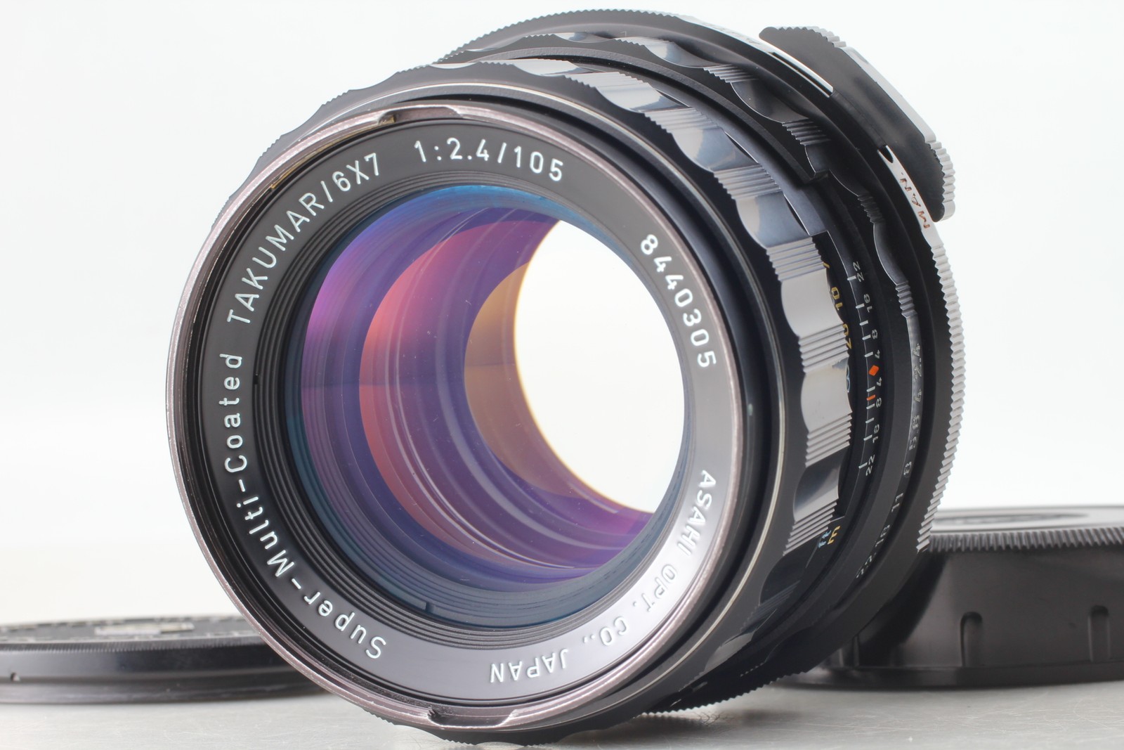 No Yellow [N MINT] Pentax SMC Takumar 6x7 105mm F2.4 Lens For 6x7 67 II From JPN