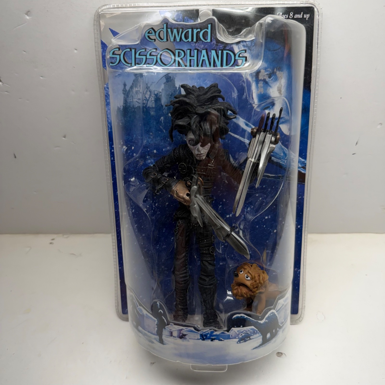 Vintage 2005 Mezco Toys Edward Scissorhands Action Figure In Box Sealed AS IS