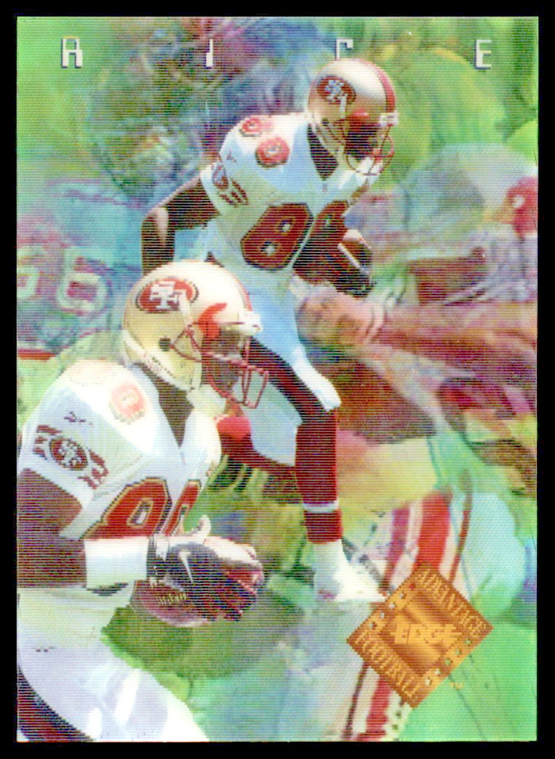 1996 Collector's Edge Advantage - Video 49ers Jerry Rice #V12 /2000 1996 Collector's Edge Advantage - Video 49ers Jerry Rice #V12 /2000