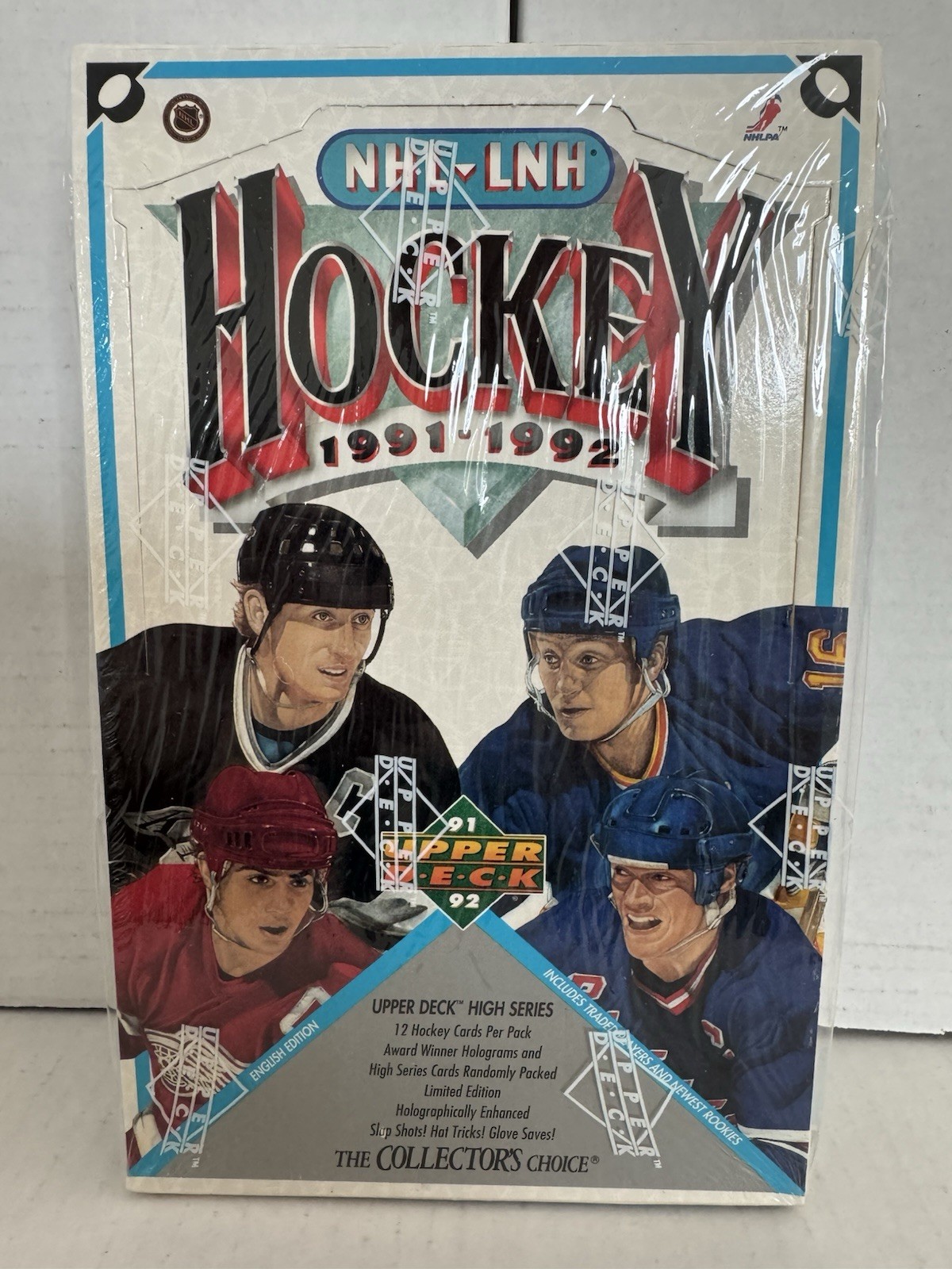 1991-1992 NHL-LNH Upper Deck High Series NHL Hockey Box New Factory SEALED 1991-1992 NHL-LNH Upper Deck High Series NHL Hockey Box New Factory SEALED