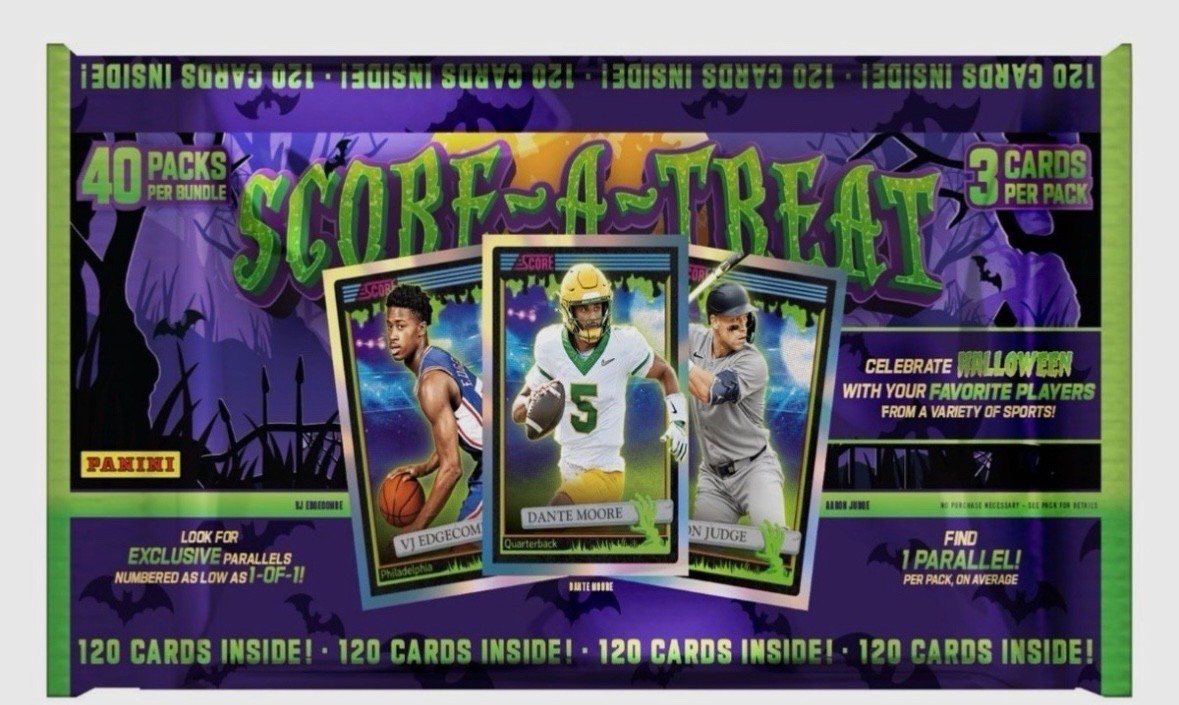 PRE ORDER OCT 16th 2026 SCORE A TREAT 20 BOX- FULL CASEOF 40 PACKS