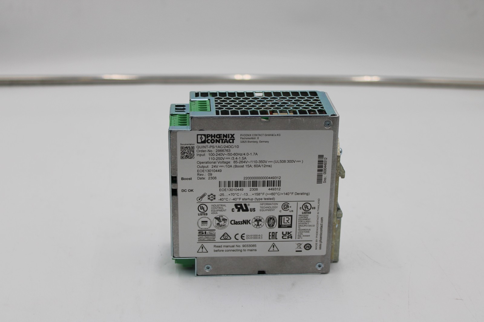 New Phoenix Contact Quint-PS/1AC-24DC/10 Power Supply Unit
