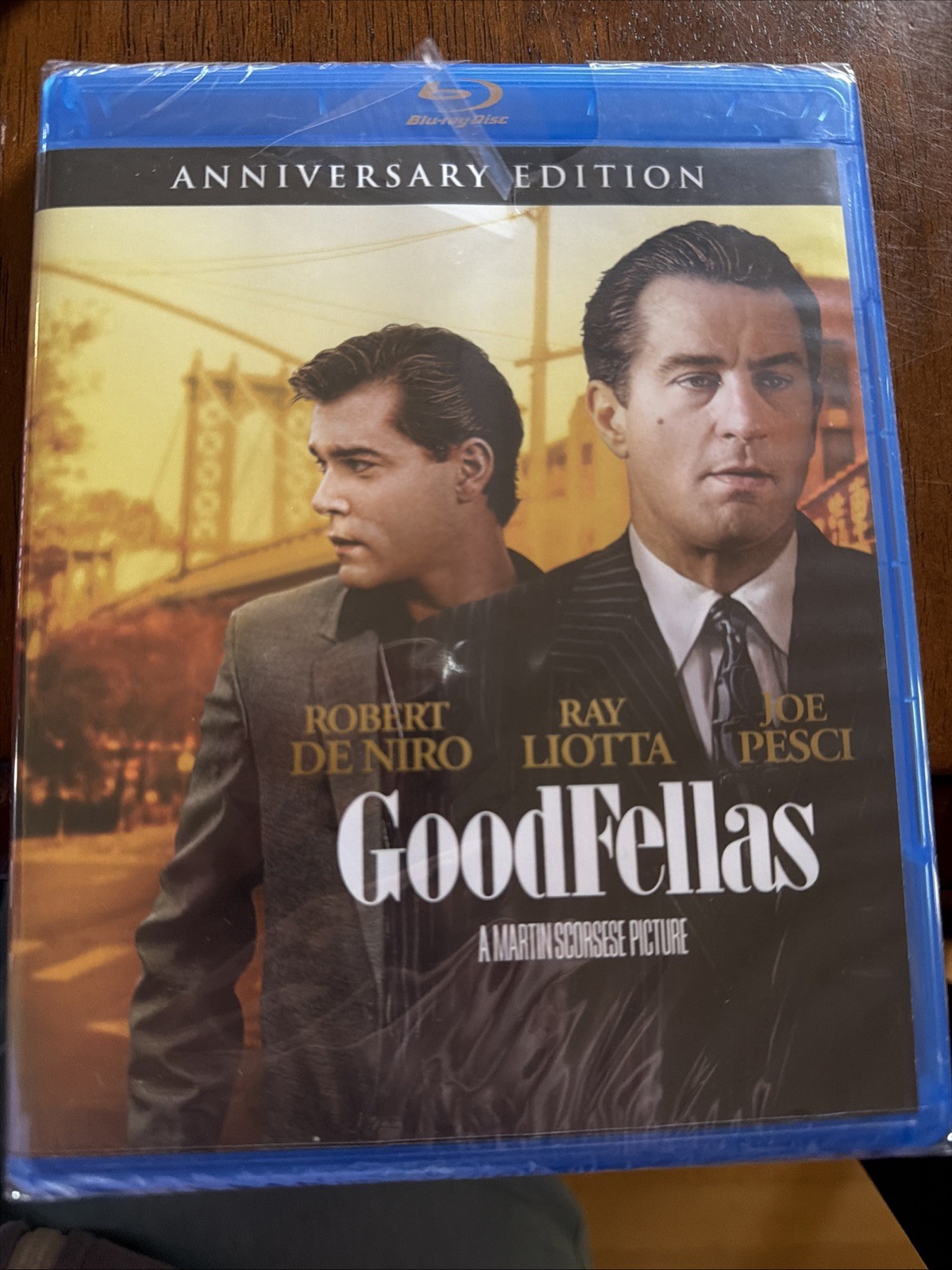 NEW Goodfellas blu ray ROBERT DE DI Niro JOE Pesci Ray Liotta GOOD FELLAS 1990
