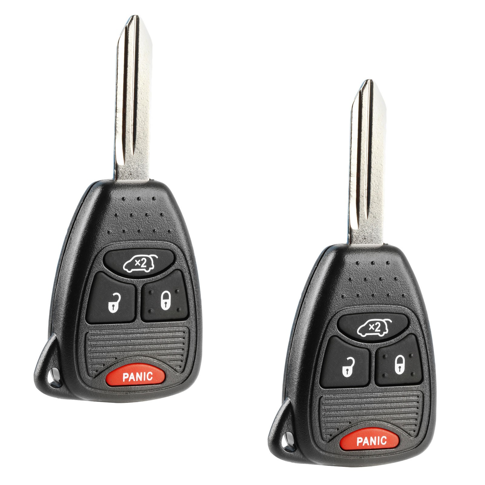 2 For 2005 2006 2007 Chrysler 300 Keyless Entry Key Car Remote Fob