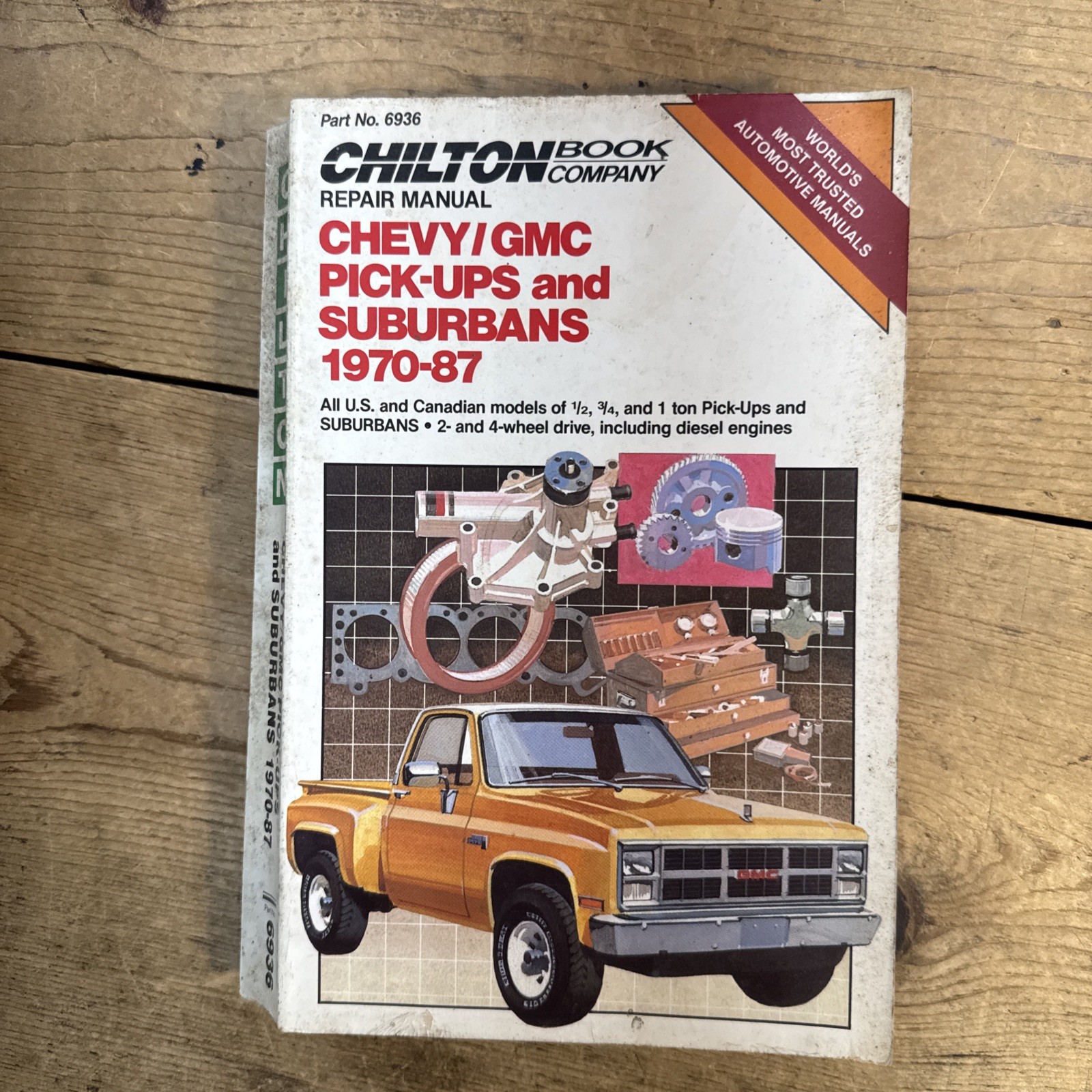 Chilton\'s Repair and Tune-Up Guide- Chevrolet GMC Pick-Ups 1970-84