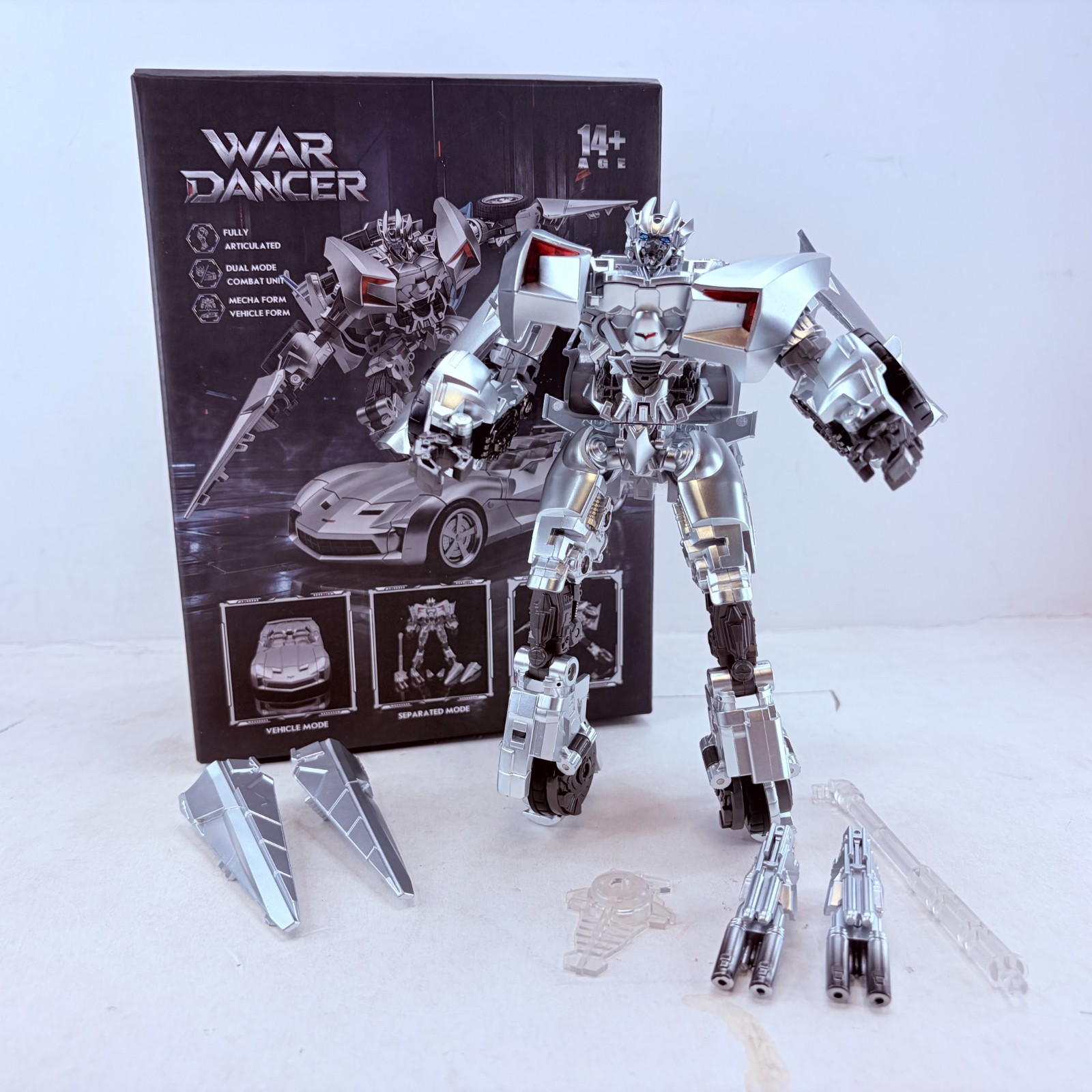 Transformers War Dancer HP-01 Sideswipe Transforming 6\