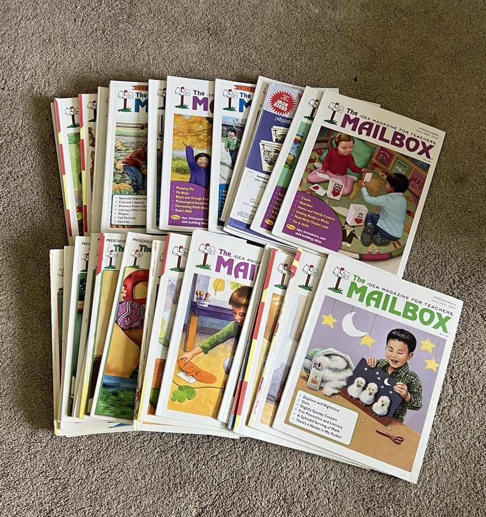 The Mailbox Magazine Ideas Teachers Preschool Lot of 57 1996-2010
