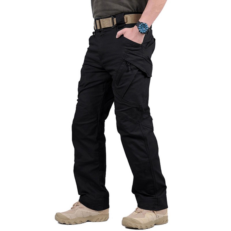 US Tactical Combat Pant Men\'s Work Cargo Pants Outdoor Hiking Trousers