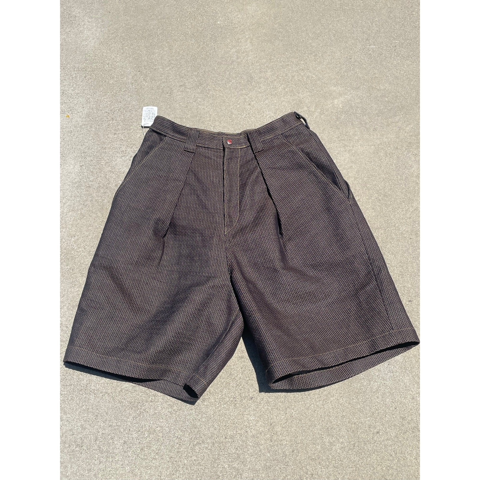 Kapital Century Denim Shorts No. 5 Kakishibu Sashiko New
