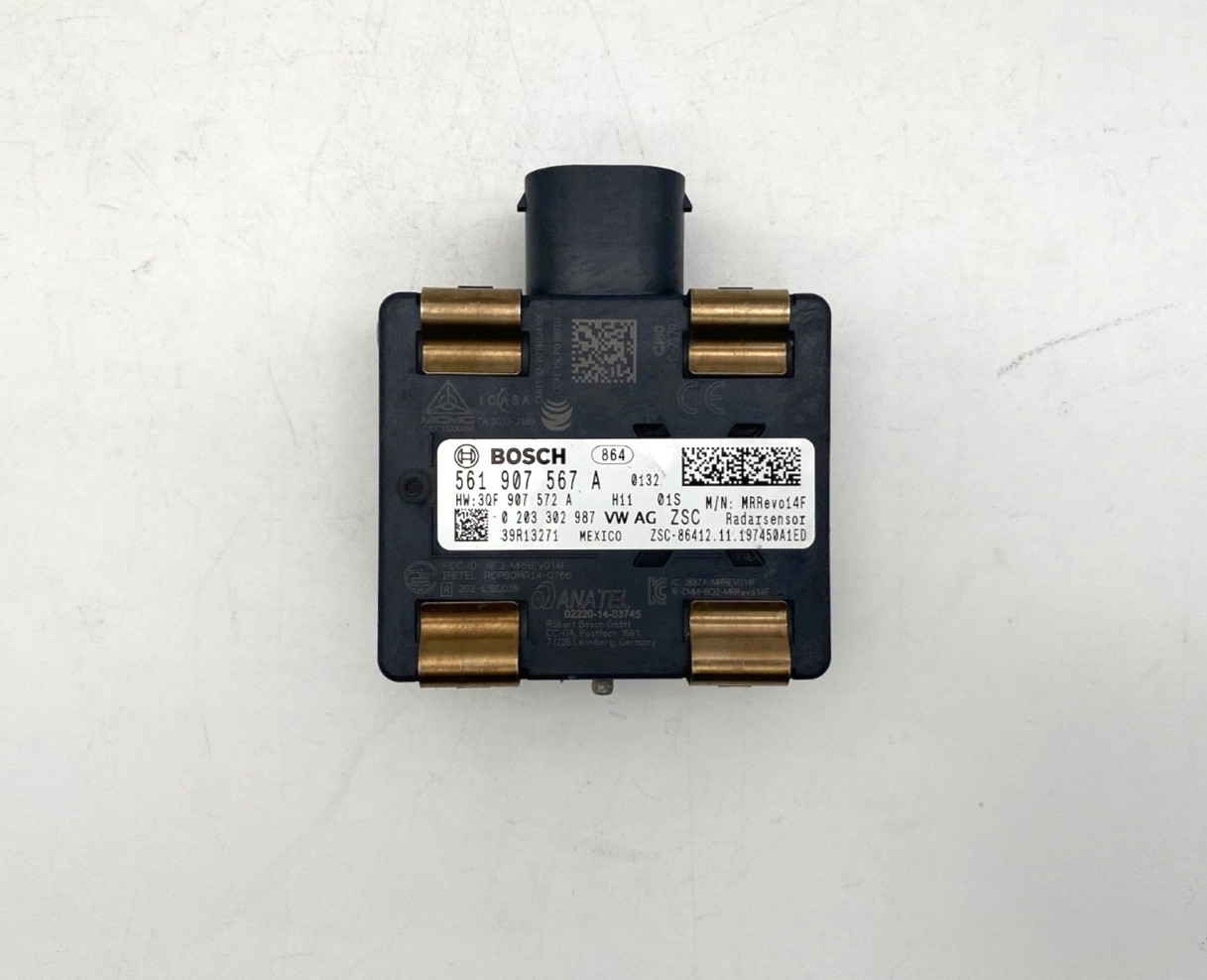 2020-22 VOLKSWAGEN PASSAT NMS ALLTRACK FRONT DISTANCE CRUISE CONTROL SENSOR OEM